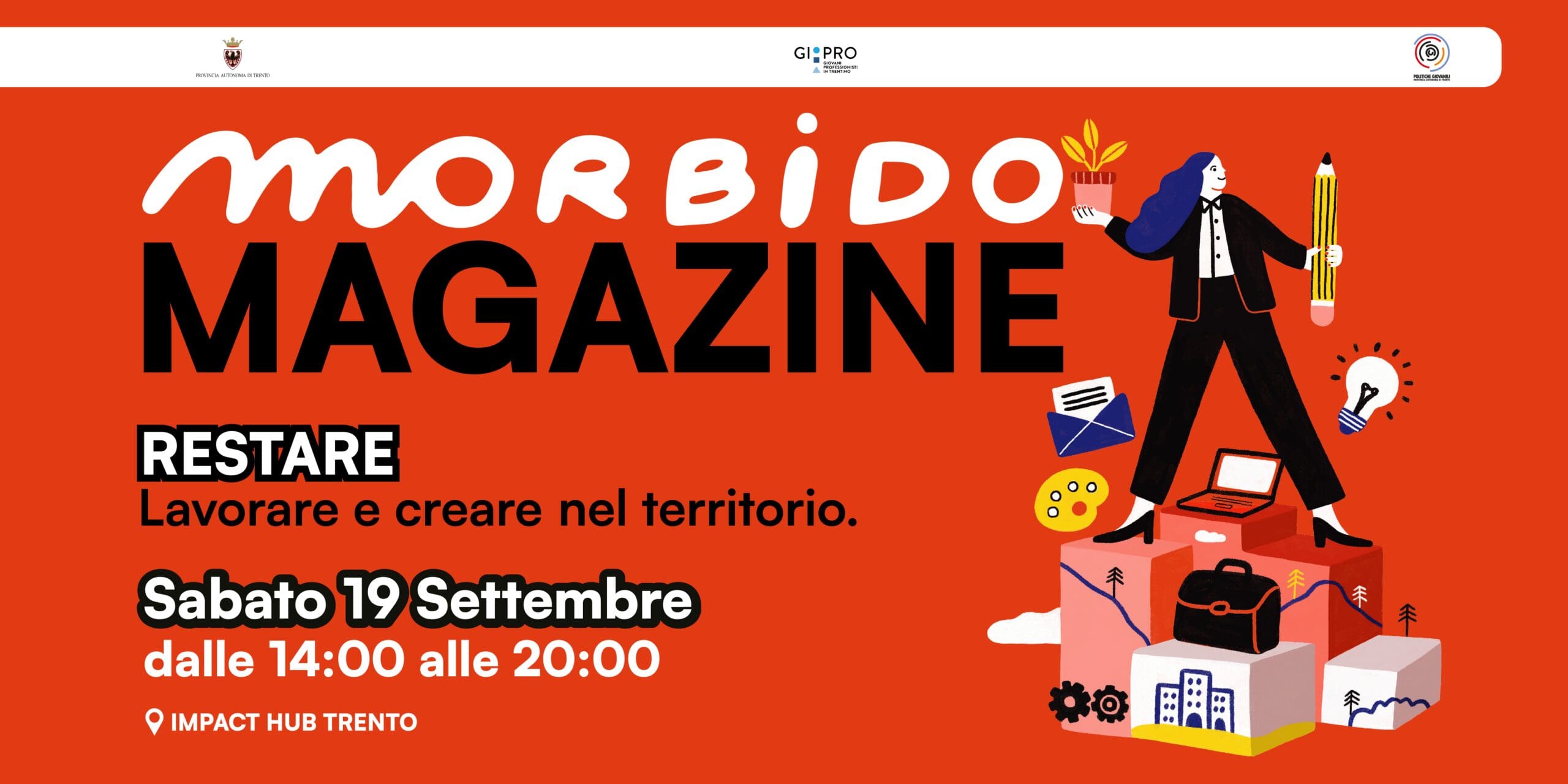 Presentazione di Morbido Magazine 2026 a Impact Hub Trento